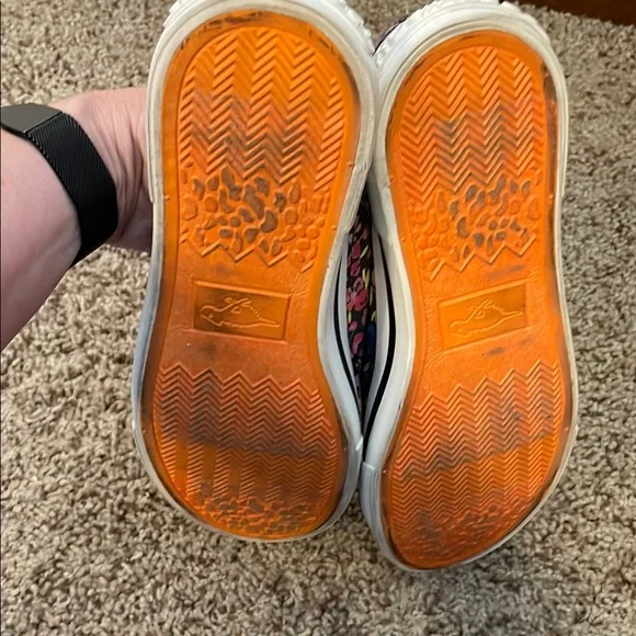 Rocket Dog Floral Black Sneakers - Picture 7 of 10